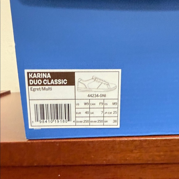 Hey Dude Karina Duo Classic Sneakers - Egret Multi - Picture 3 of 5